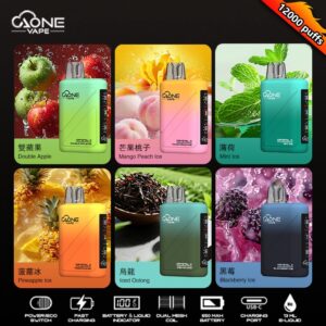 AONE VAPE CRYSTAL X 水晶 12000口 一次性電子煙